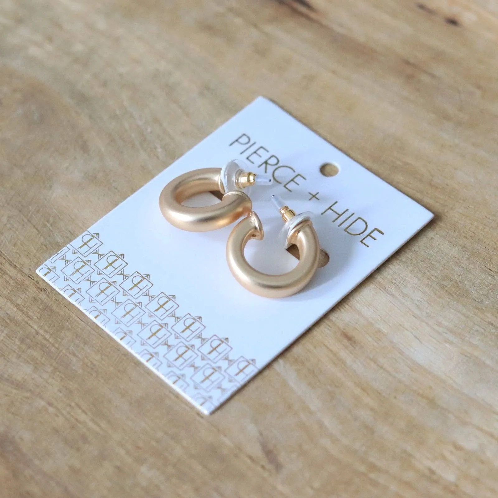 Everyday Petite Gold Hoop