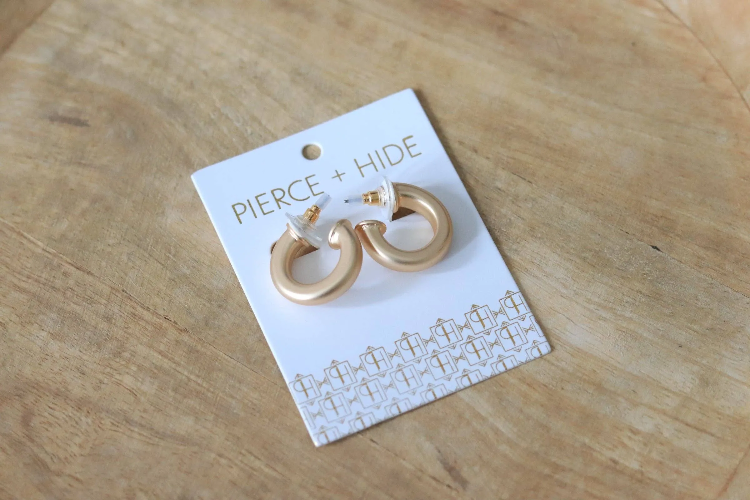 Everyday Petite Gold Hoop