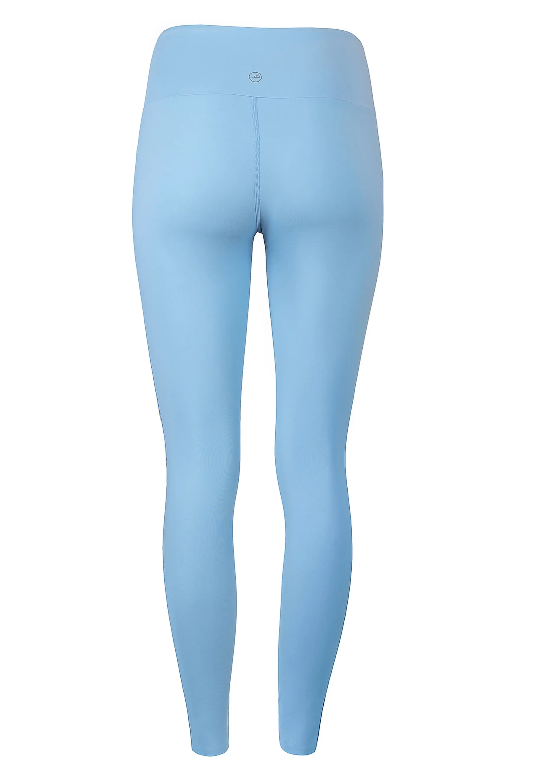 Expression Leggings mit hohem Bund – Dusty Baby Blue