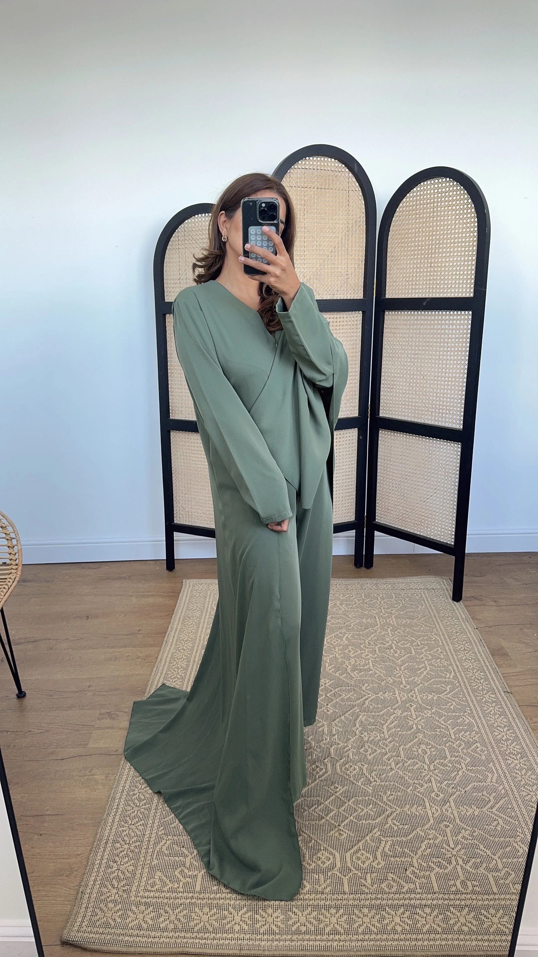 Fina jumpsuit olive