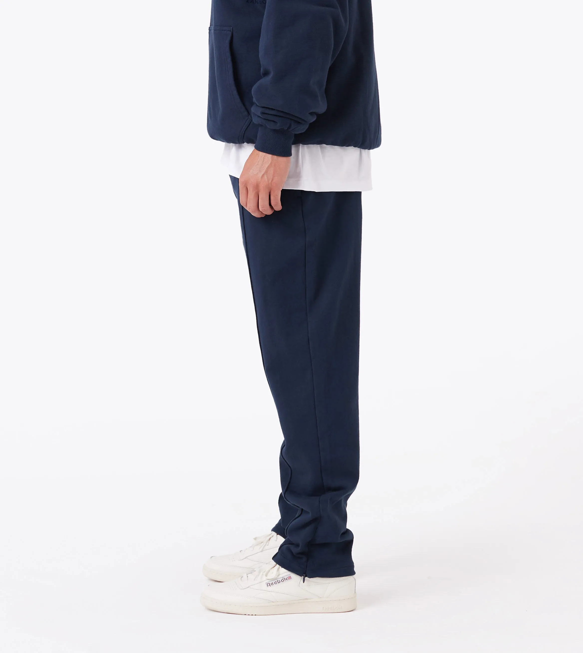 Fleece Football Trackpant Navy