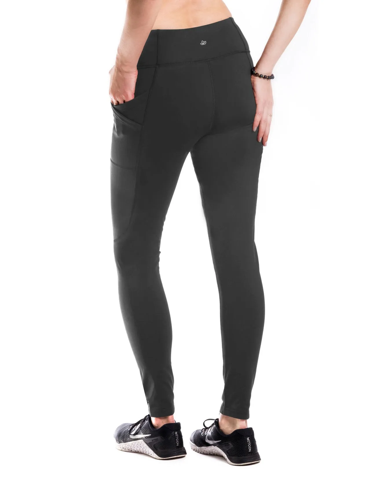 Fleece Lined Leggings, Side Pockets