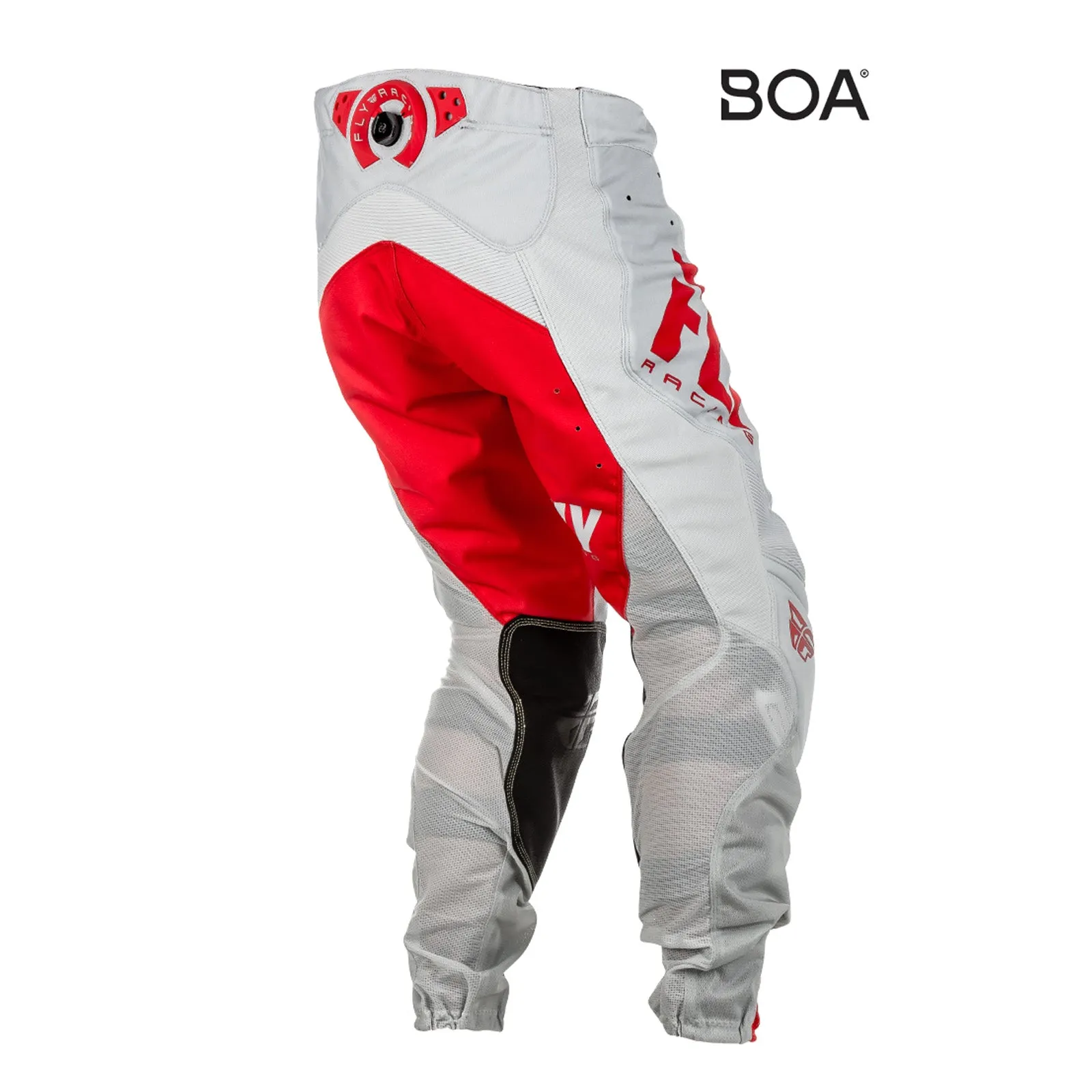 Fly Racing 2018 Lite Hydrogen Adult Off Road MX Pants Bottoms - Red/Grey