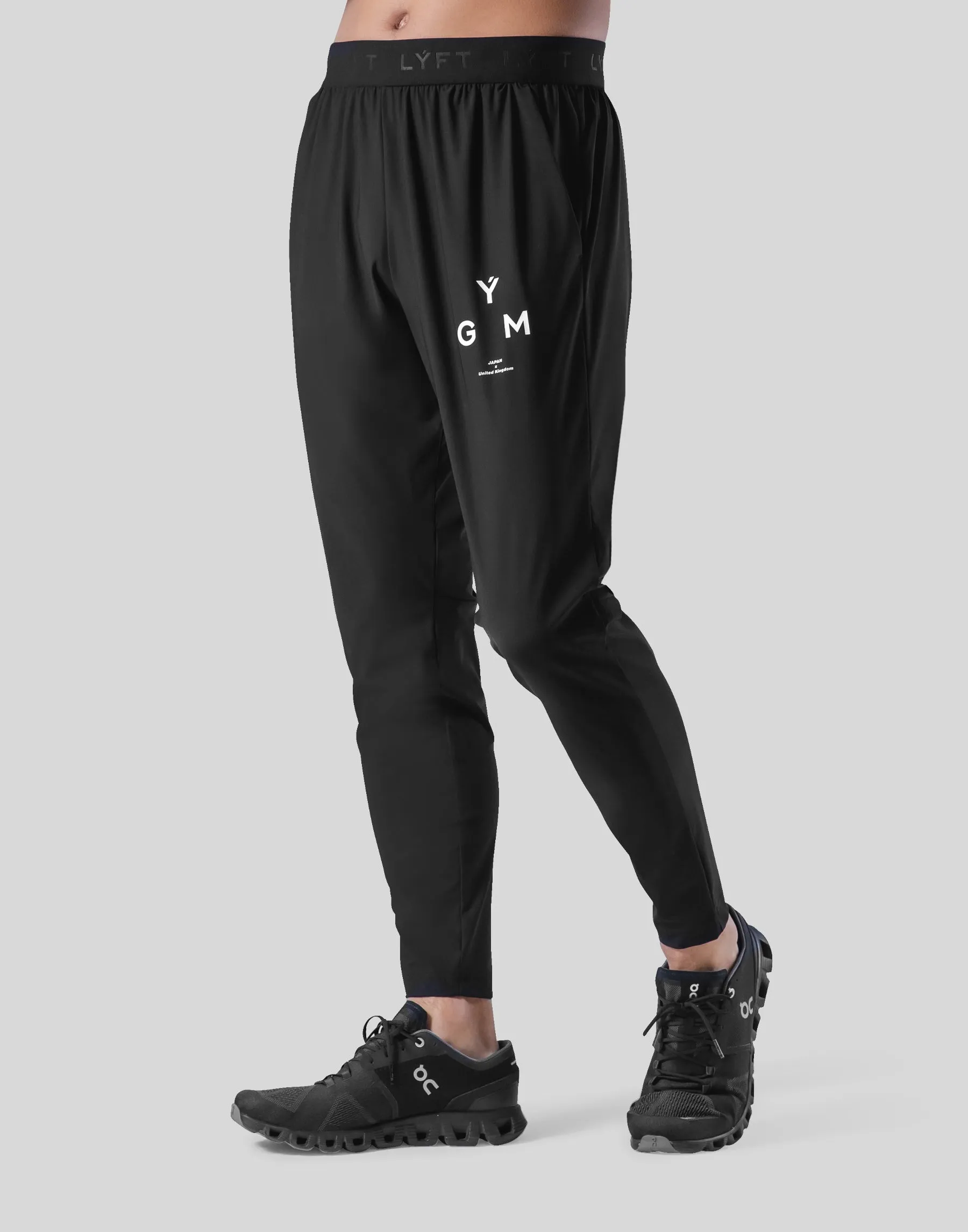 GÝM Stretch Tapered Pants - Black