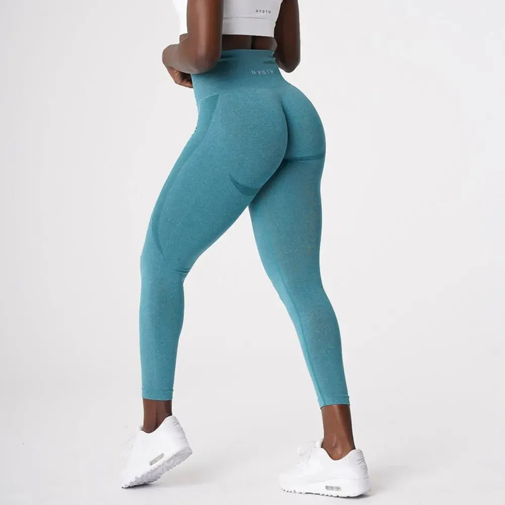 Gym Training High Waist Yoga Womens Leggings Fitness  Tight Leggings Yoga Pants