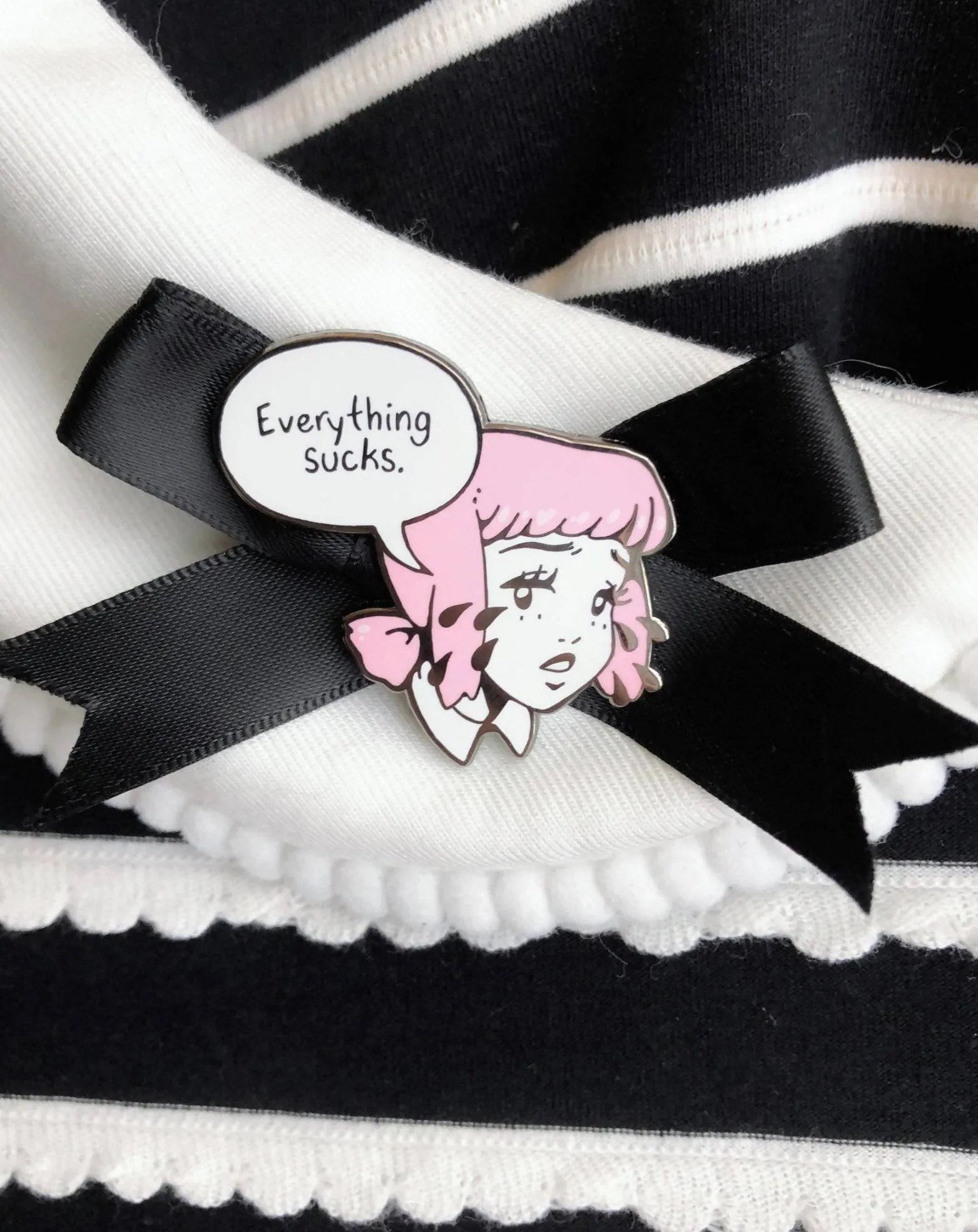 Having a Bad Time Mental Illness/Health Enamel Pins