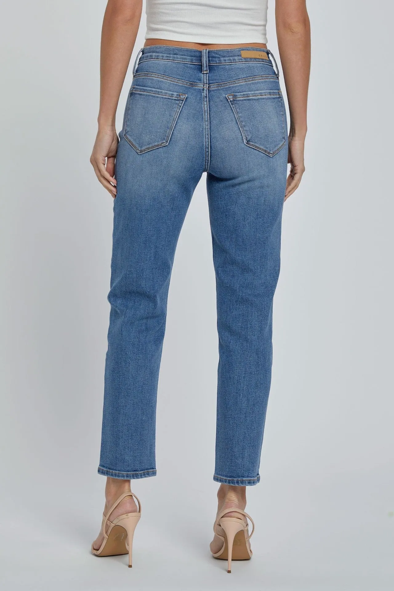 High Rise Mom Jeans