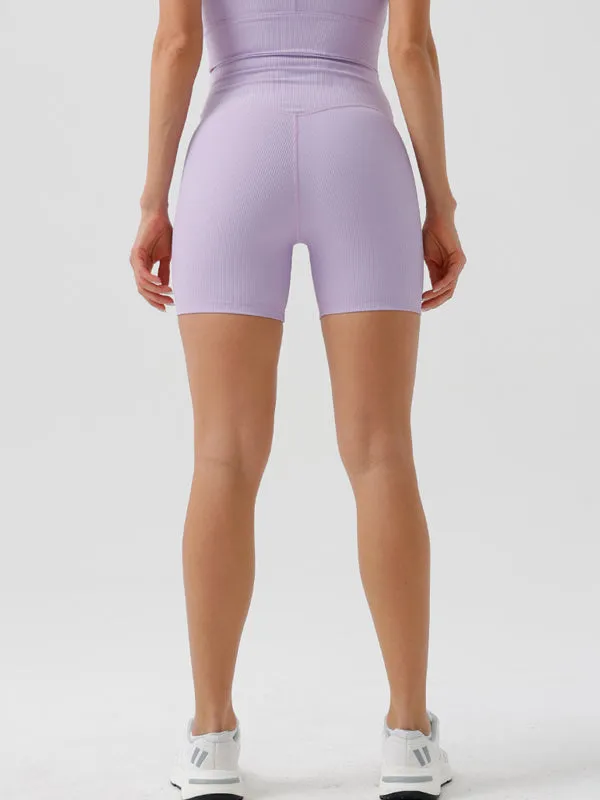 High Waist Seamless Yoga Shorts