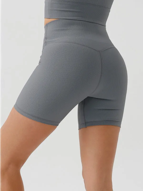 High Waist Seamless Yoga Shorts