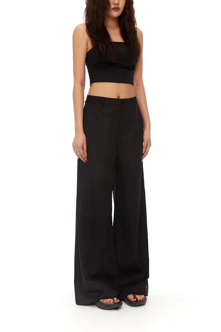 High Waist Wide Leg Pants