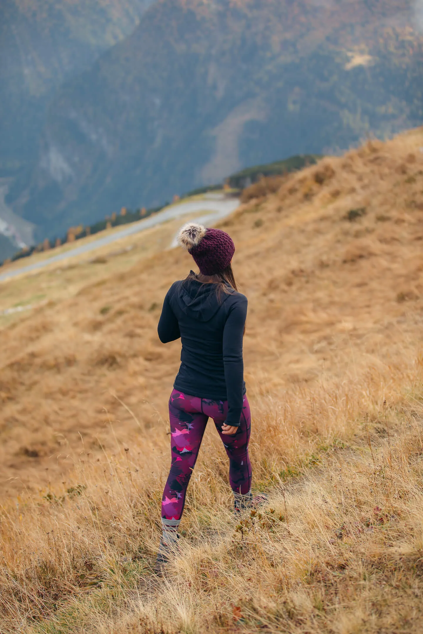 Hiker Leggings Purple Haze