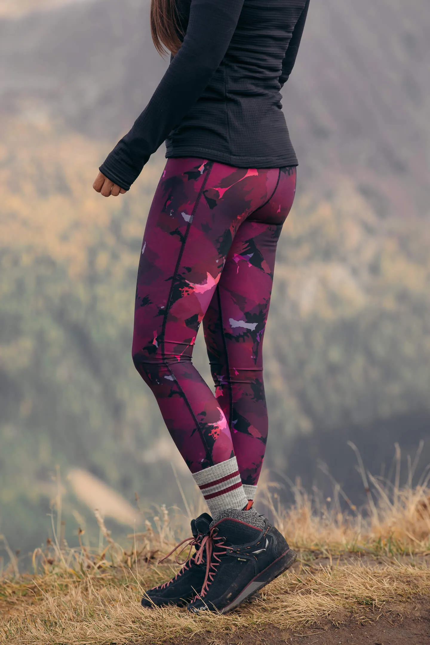 Hiker Leggings Purple Haze