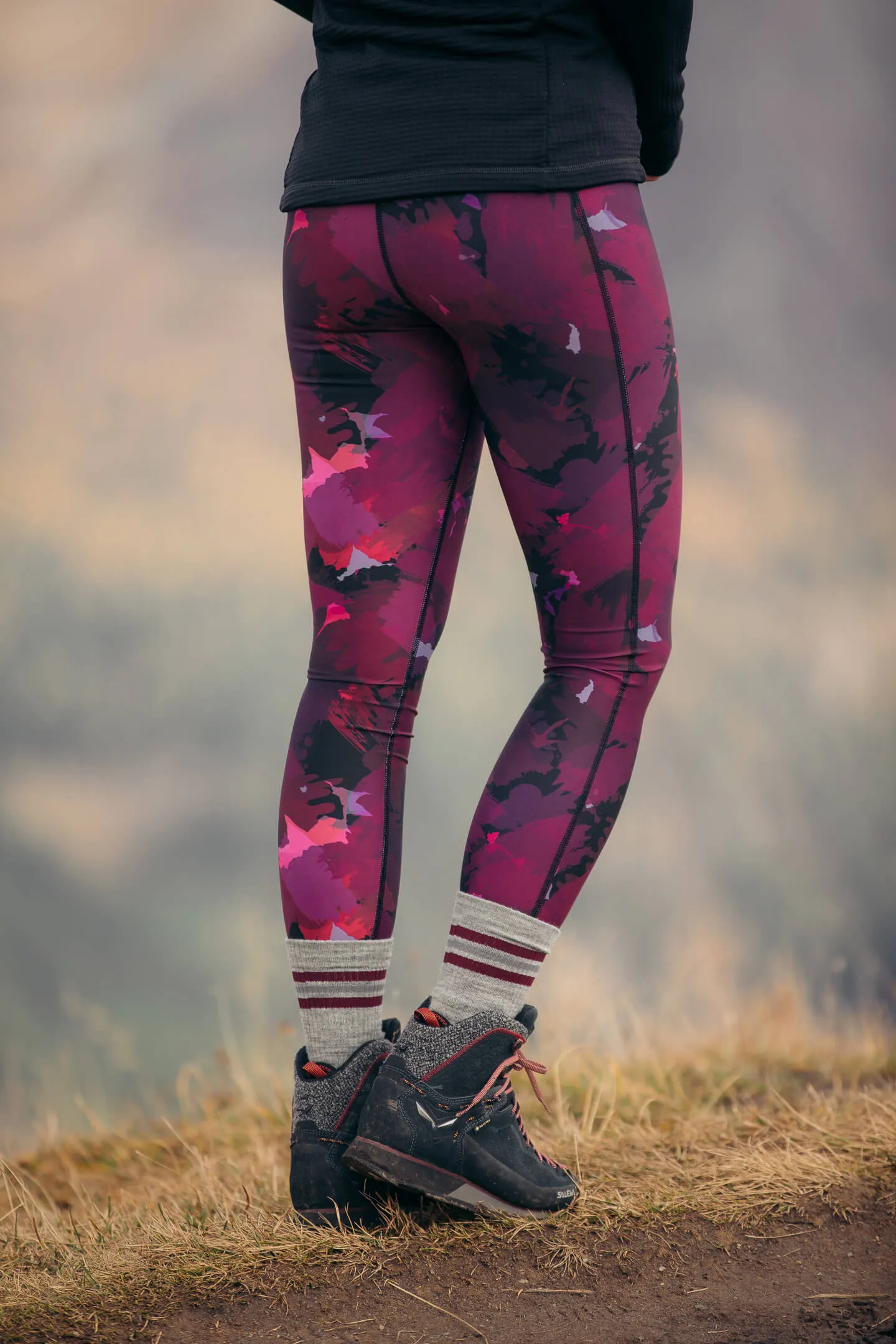 Hiker Leggings Purple Haze