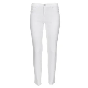 Jane Coloured Denim - White