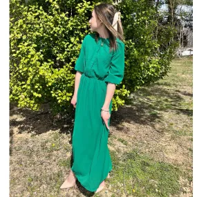 Kelly Green Dress by Ivee