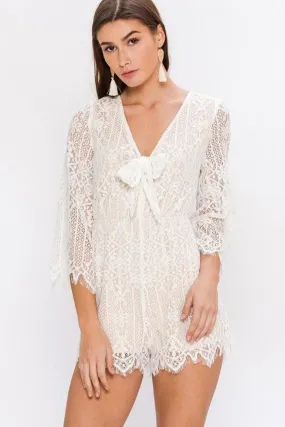 LADY IN LACE ROMPER