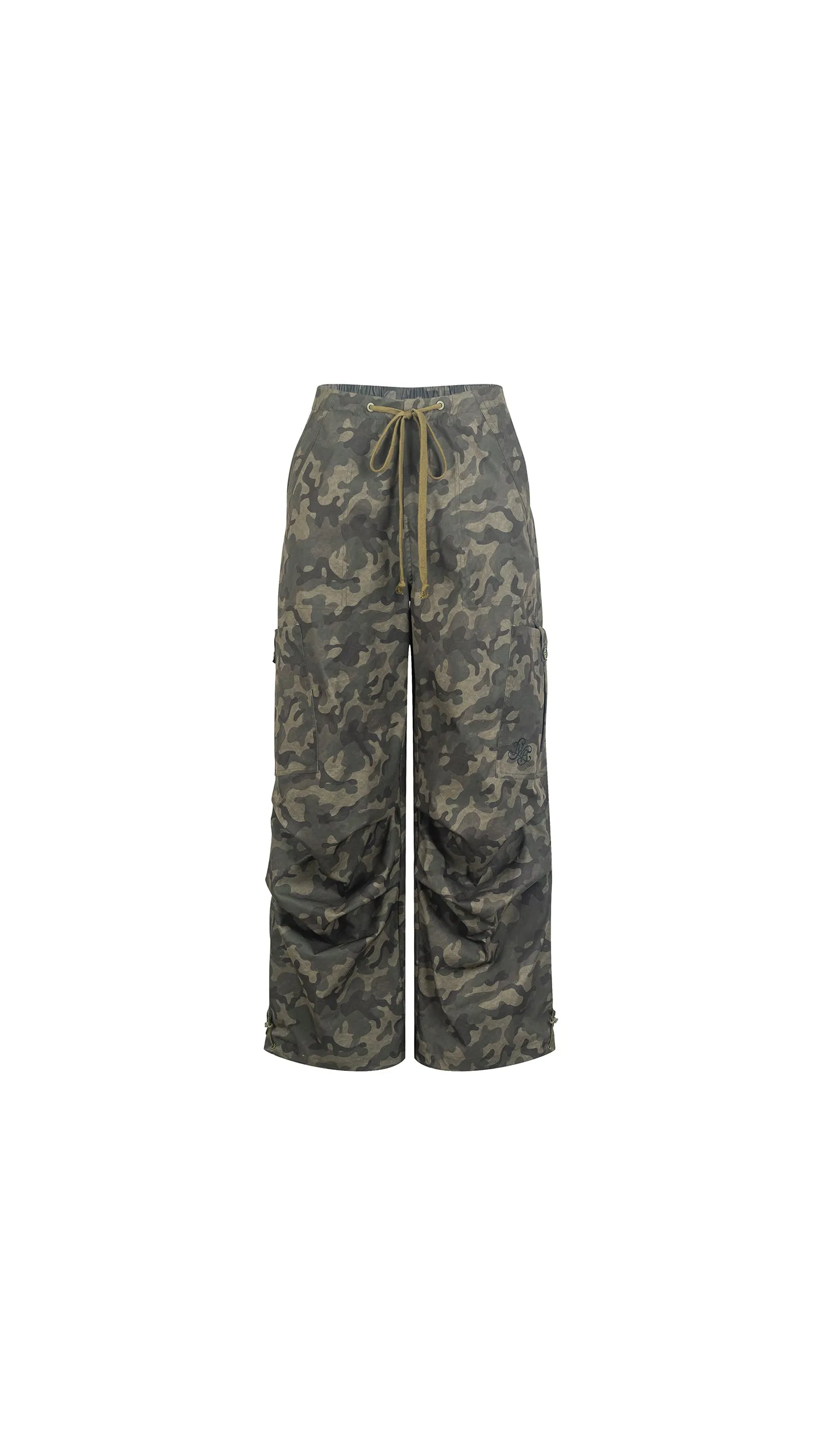 Loose Wide-leg Casual Paratrooper Pants