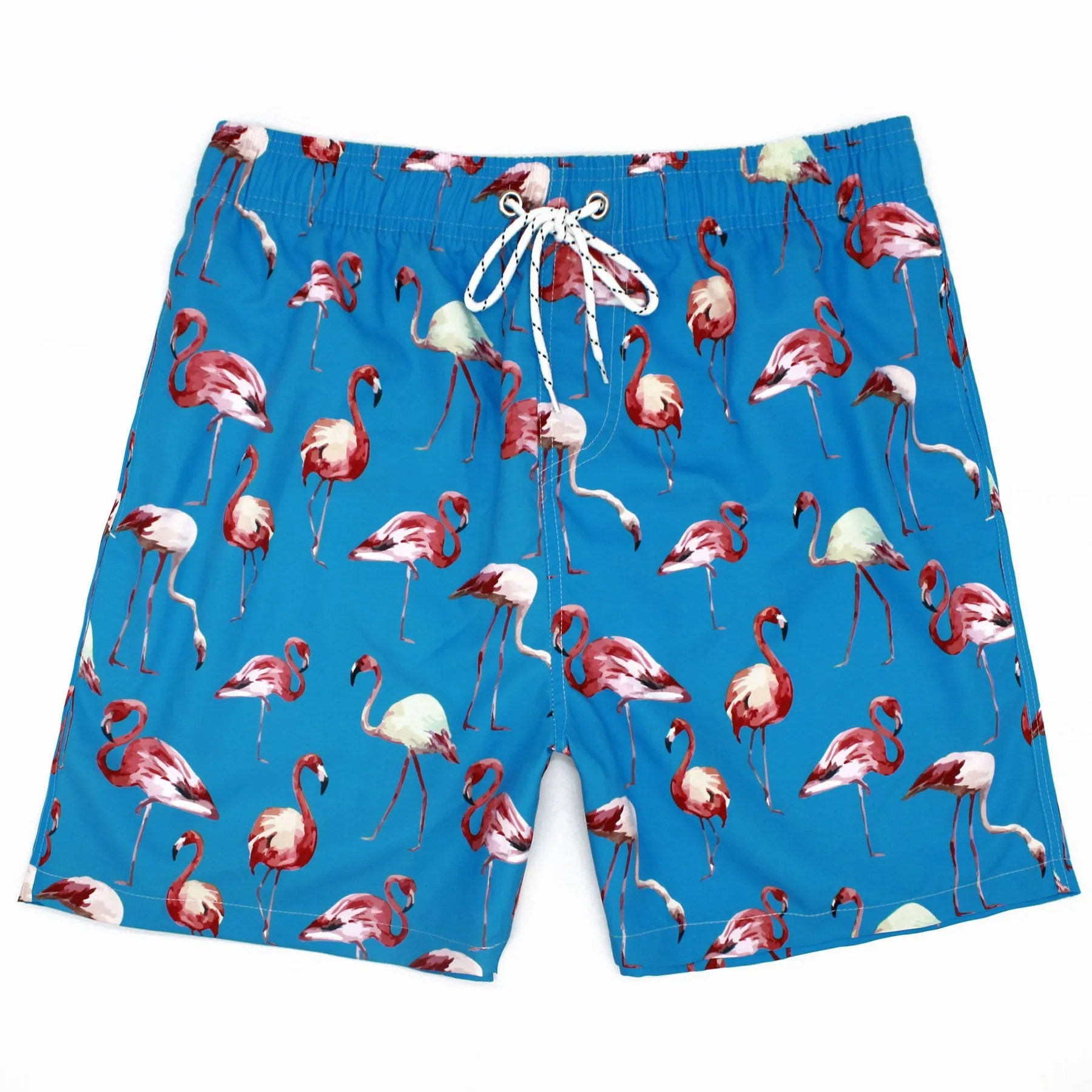 Men's Colorful Printed Quick Dry Beach Shorts