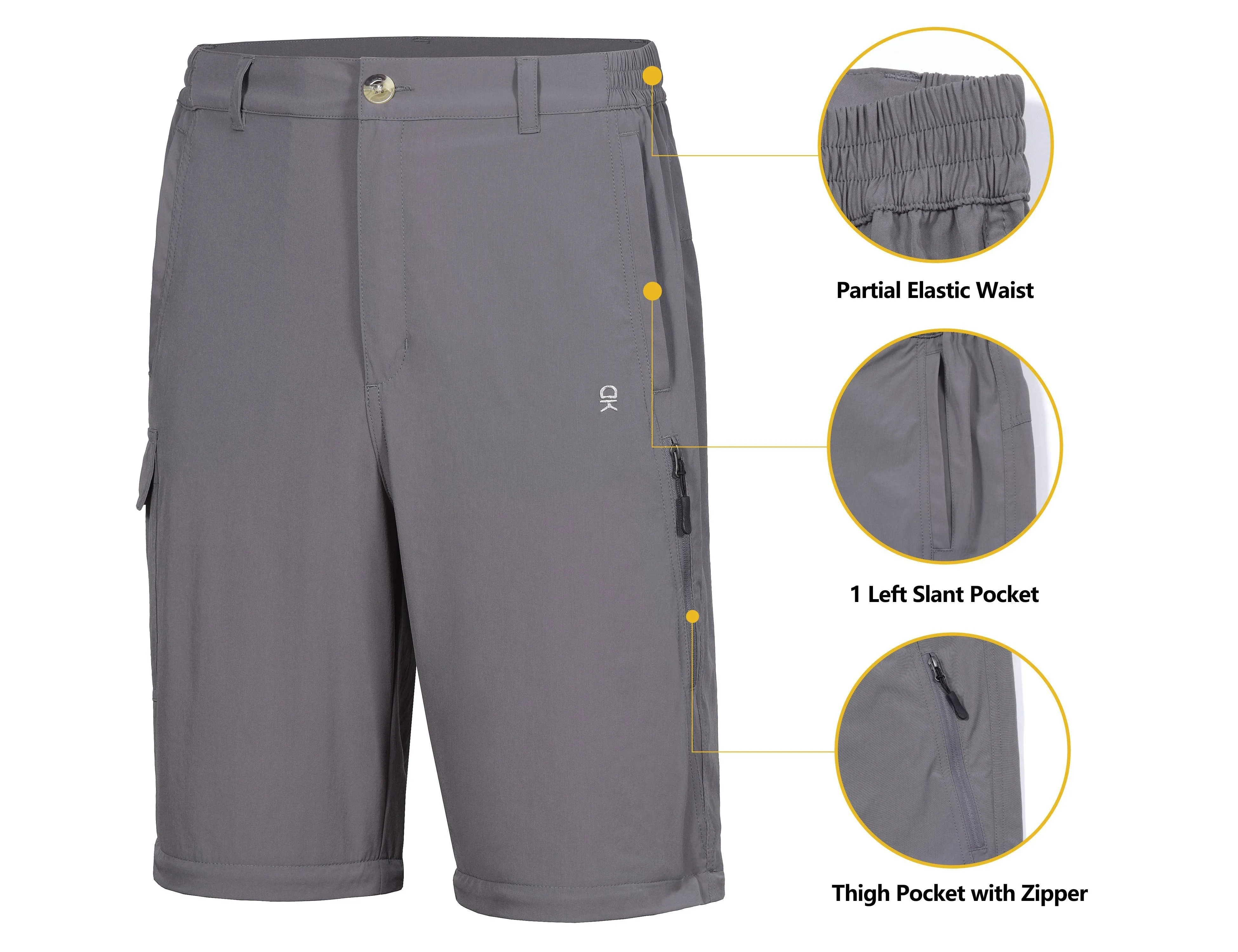 Men's Stretch Convertible Hiking Pants