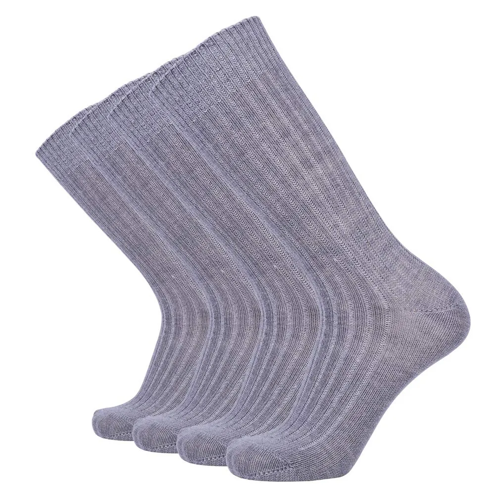 Men's Touch Wear Everyday Crew Socks 4-Packs