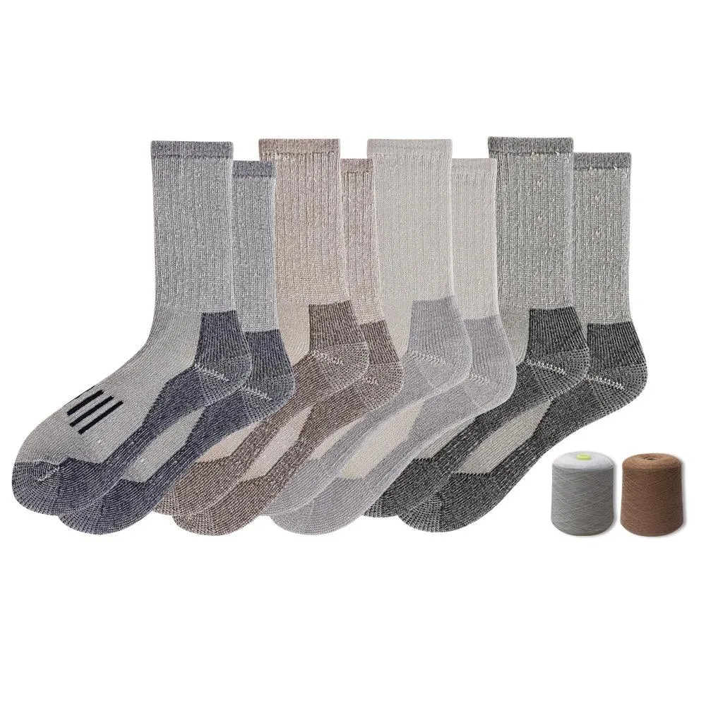 Men's Touch Wear Everyday Stripes crew socks 4-packs