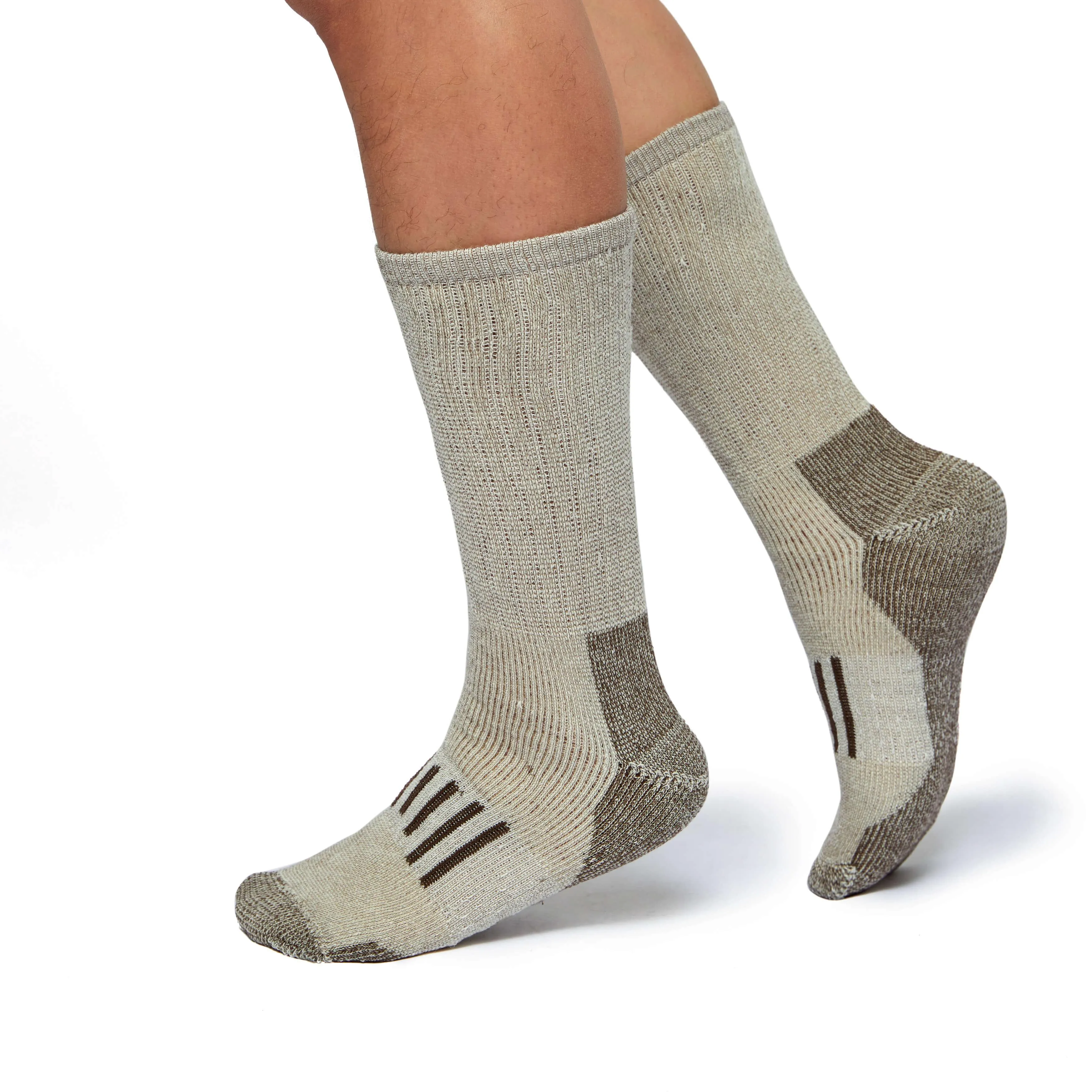 Men's Touch Wear Everyday Stripes crew socks 4-packs