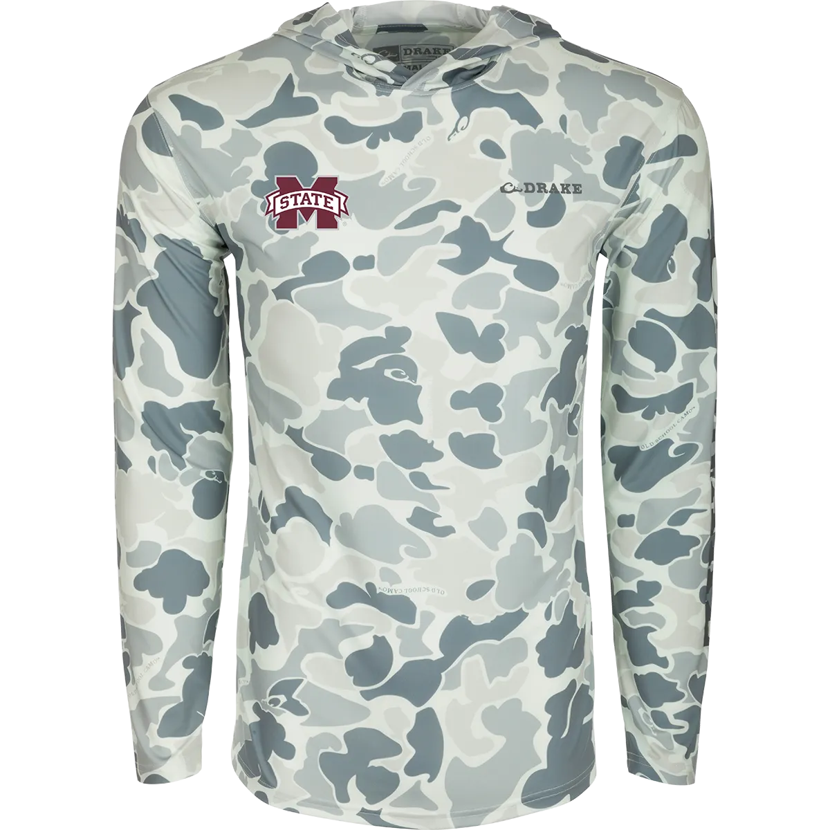 Mississippi State Performance Long Sleeve Camo Hoodie