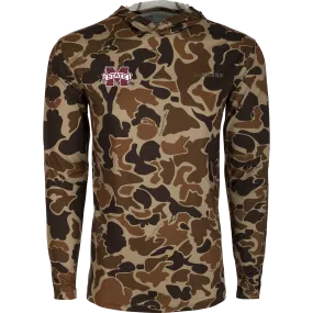 Mississippi State Performance Long Sleeve Camo Hoodie