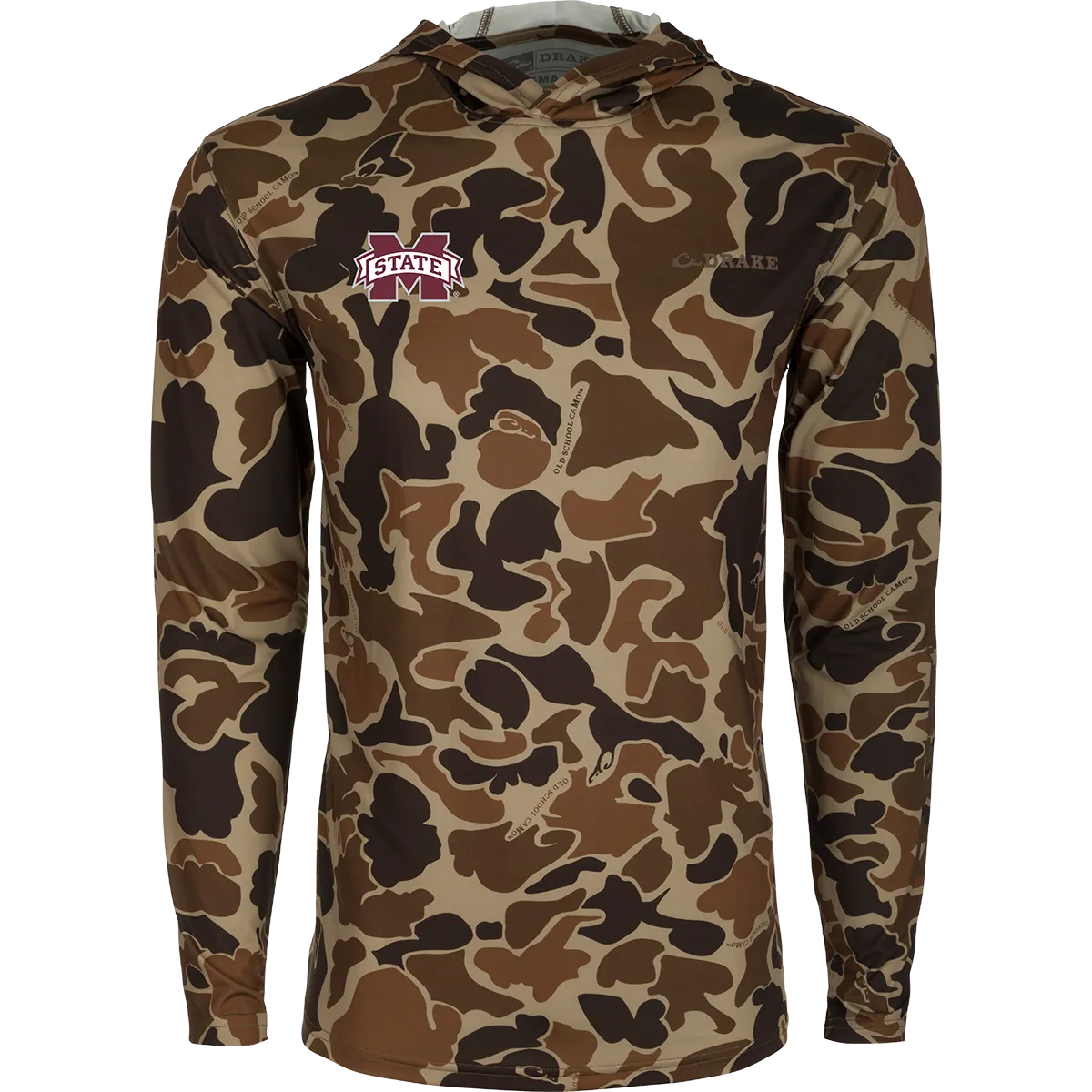 Mississippi State Performance Long Sleeve Camo Hoodie