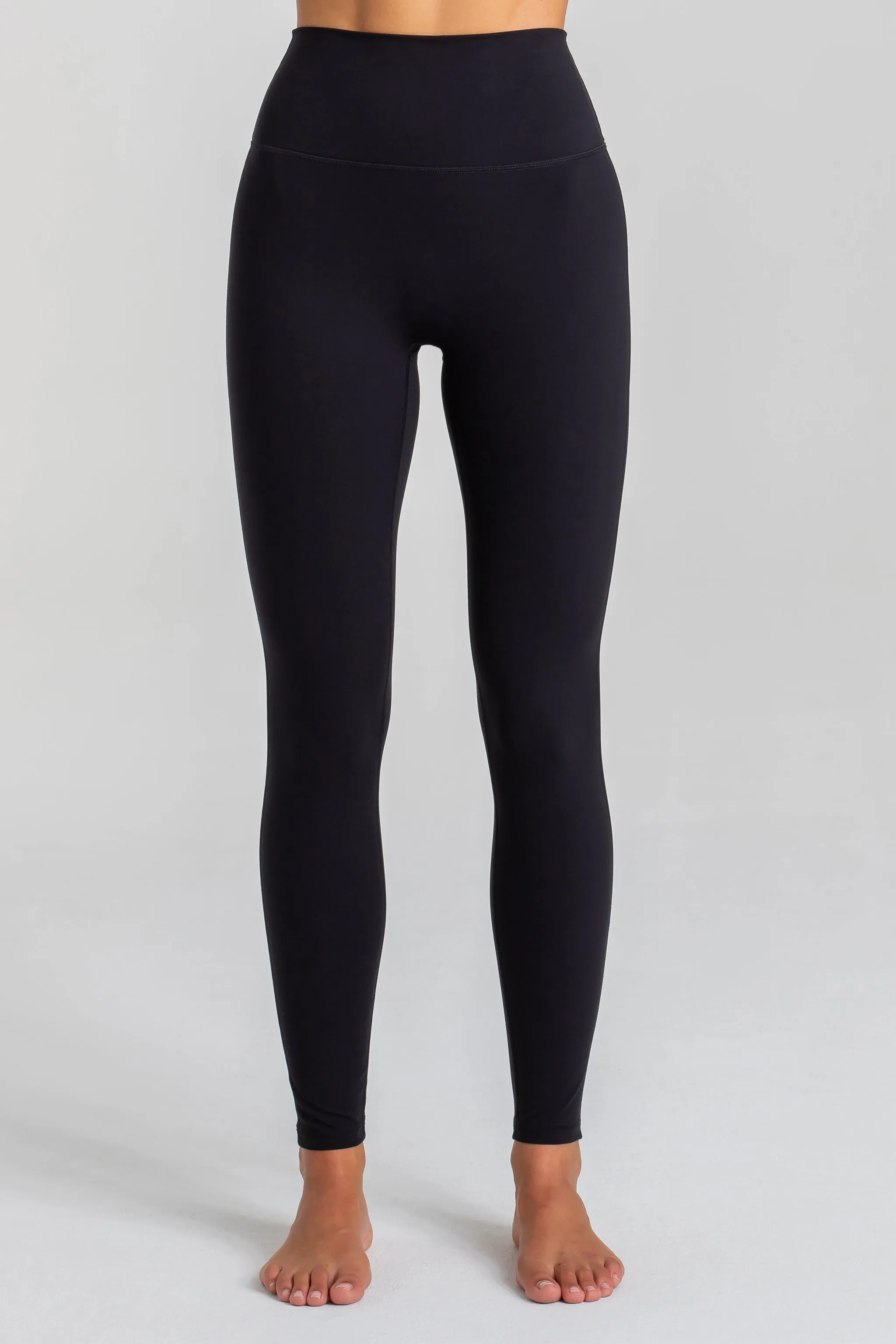 Motion Leggings mit hohem Bund - Schwarz