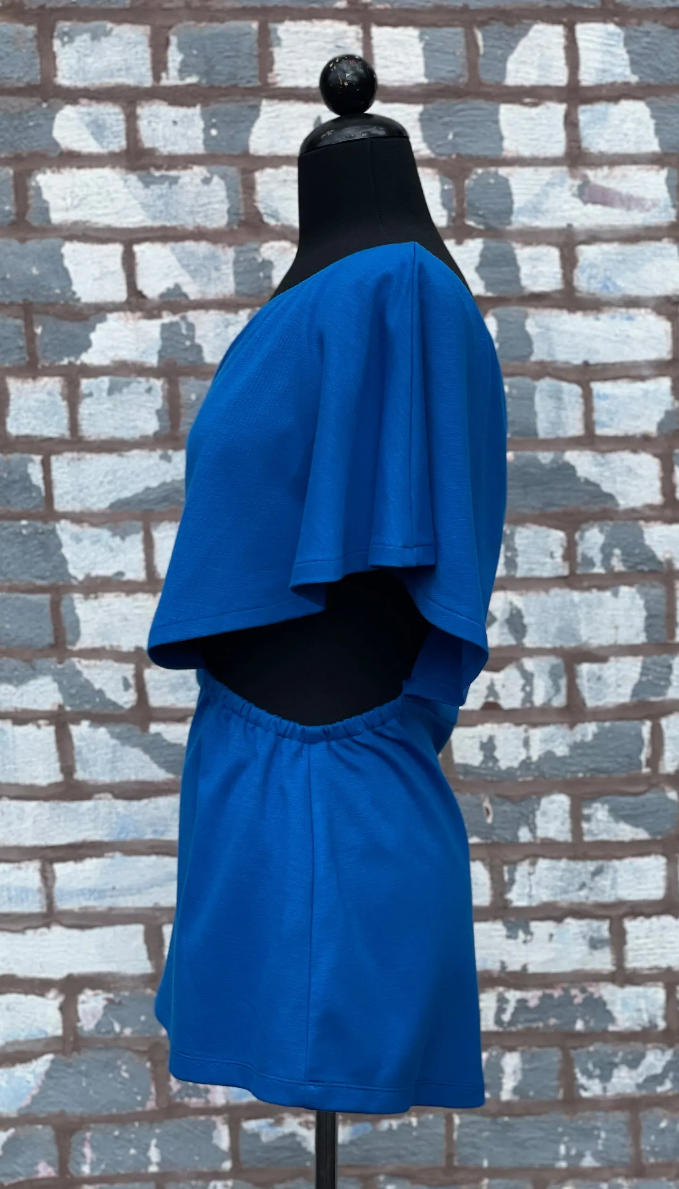 Naomi Tunic Top/ Cobalt