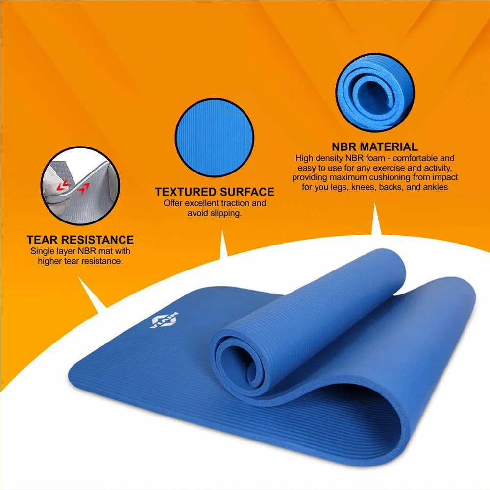 Nivia Yoga Mat NBR Single Layer