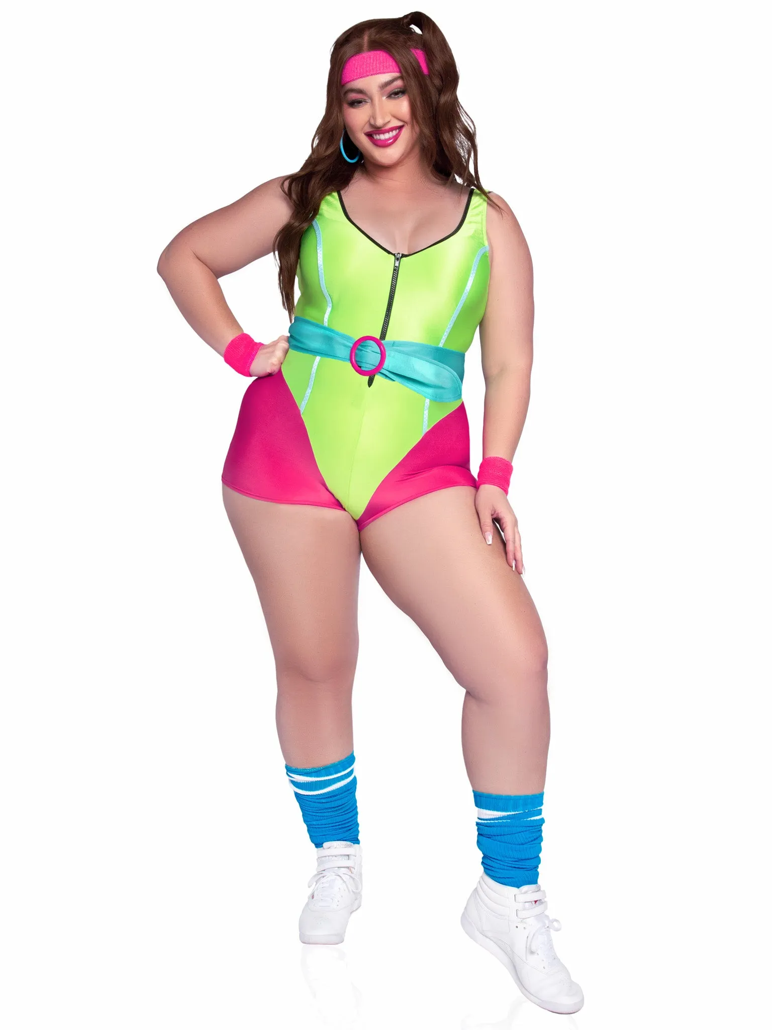 Plus 80s Workout Hottie Costume