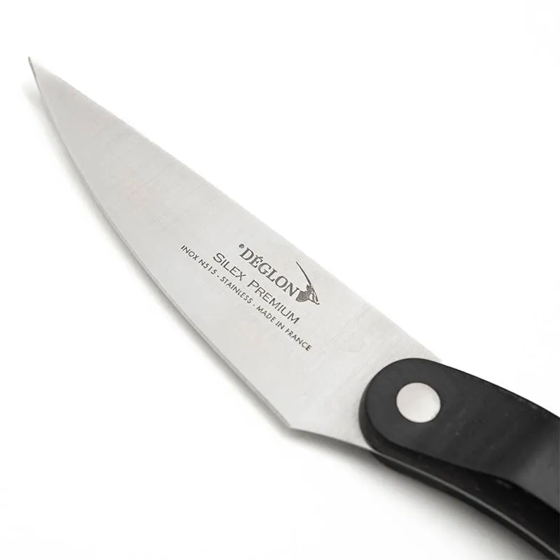 Premium Paring Knife 3.54 inch Pressed Wood Handle - Deglon