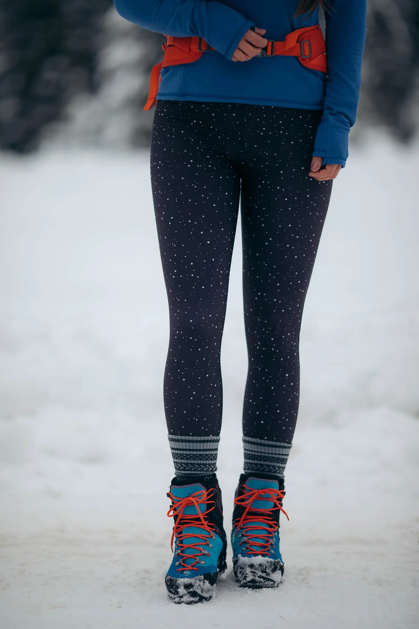 Pro Winter Leggings Midnight Snow