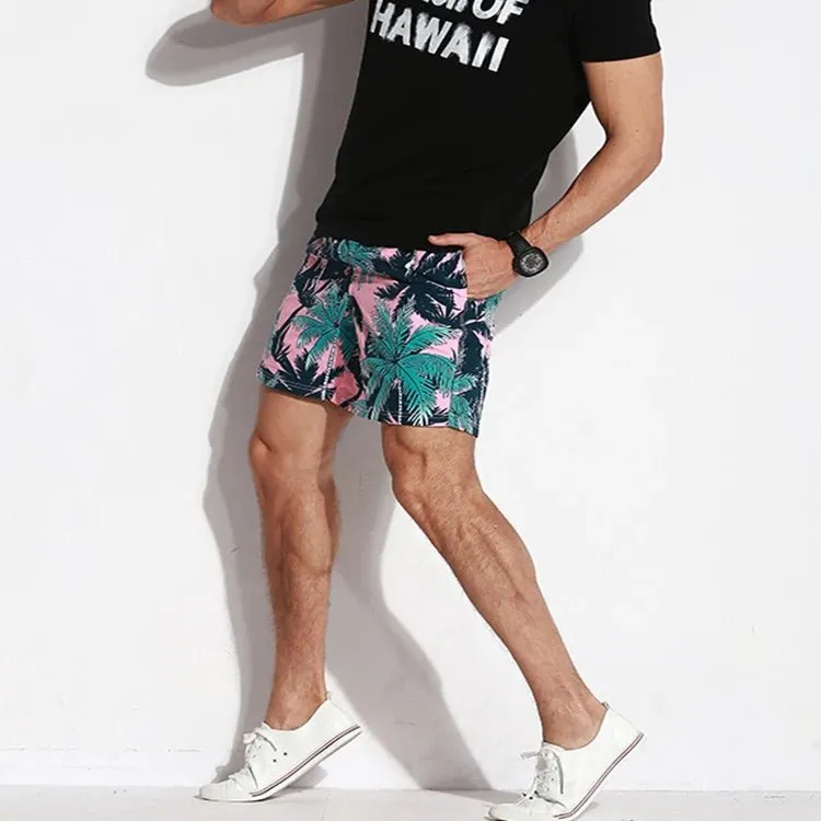 Quick Dry Swimming Trunks for Men - Xiamen Dropshipping Swim Logo Printed Board Shorts