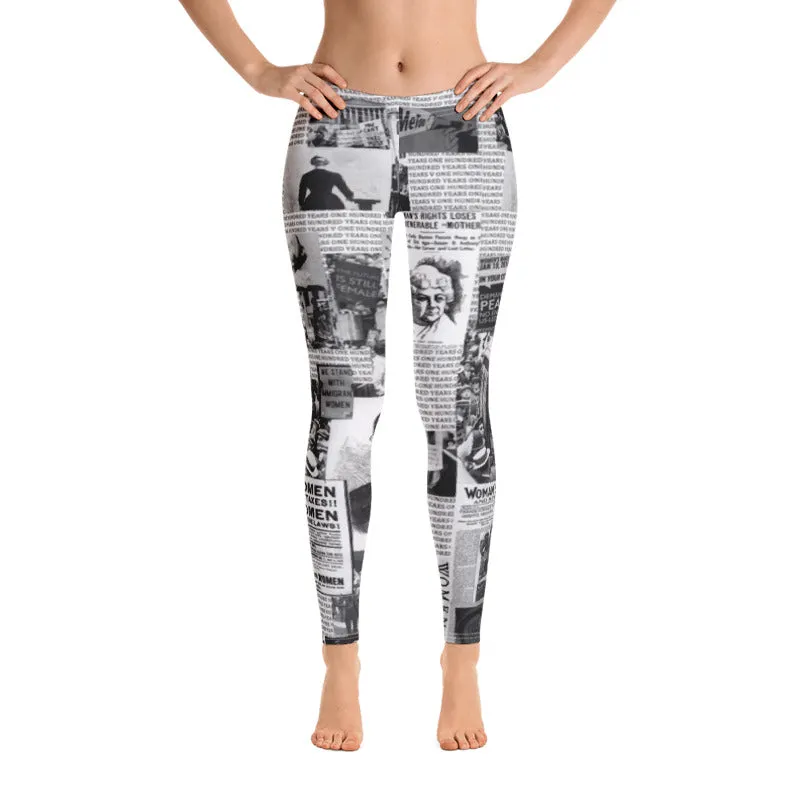 "Clippings... 100 Years" Leggings