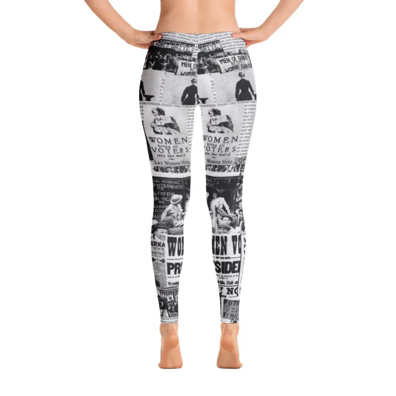 "Clippings... 100 Years" Leggings