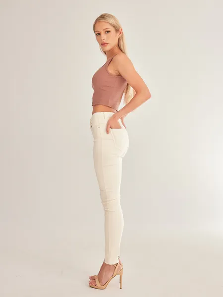 "Ella" High Waisted Stretchy Skinny Jeans