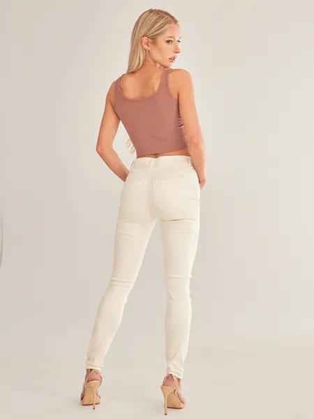 "Ella" High Waisted Stretchy Skinny Jeans