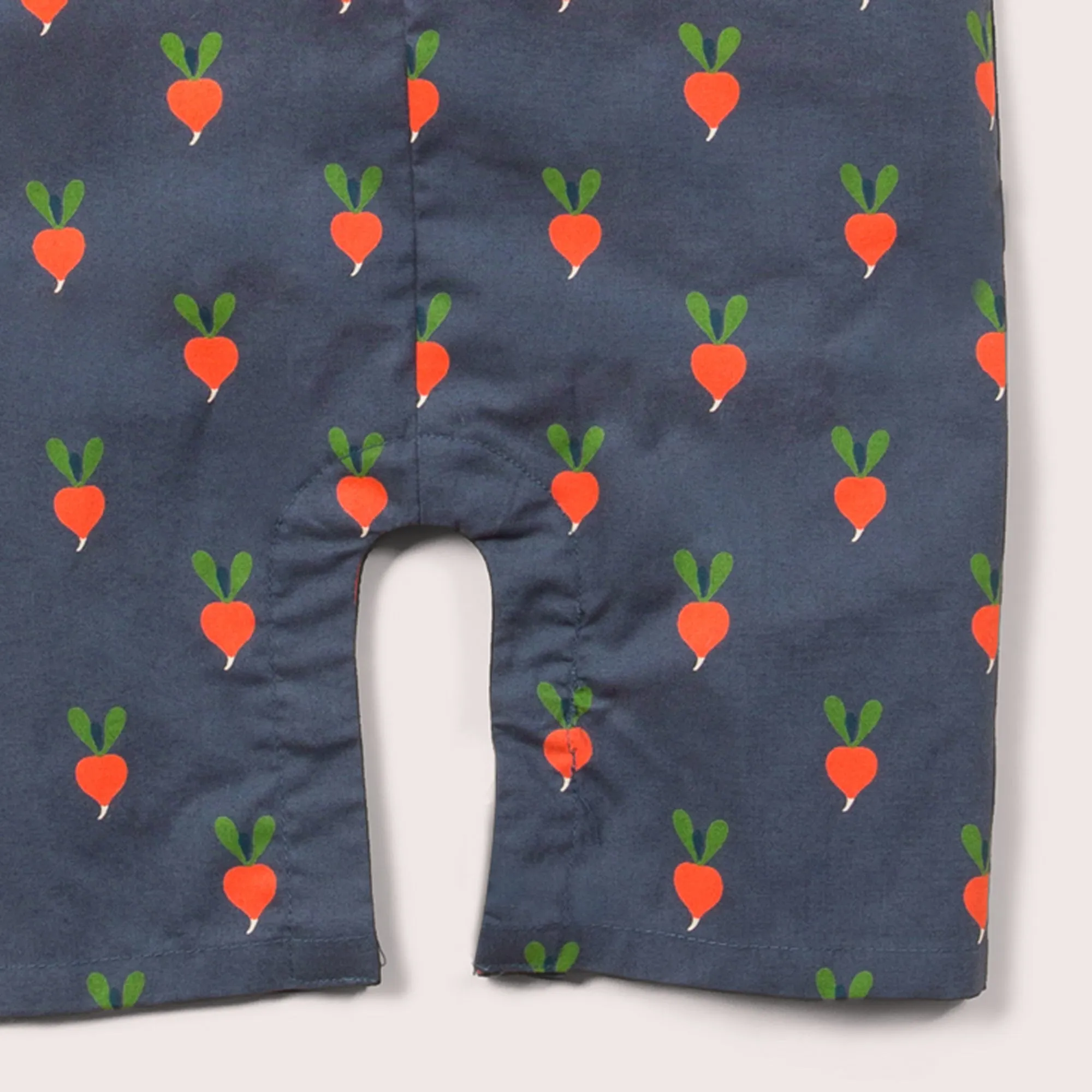 Radical Radish Dungaree Shorts