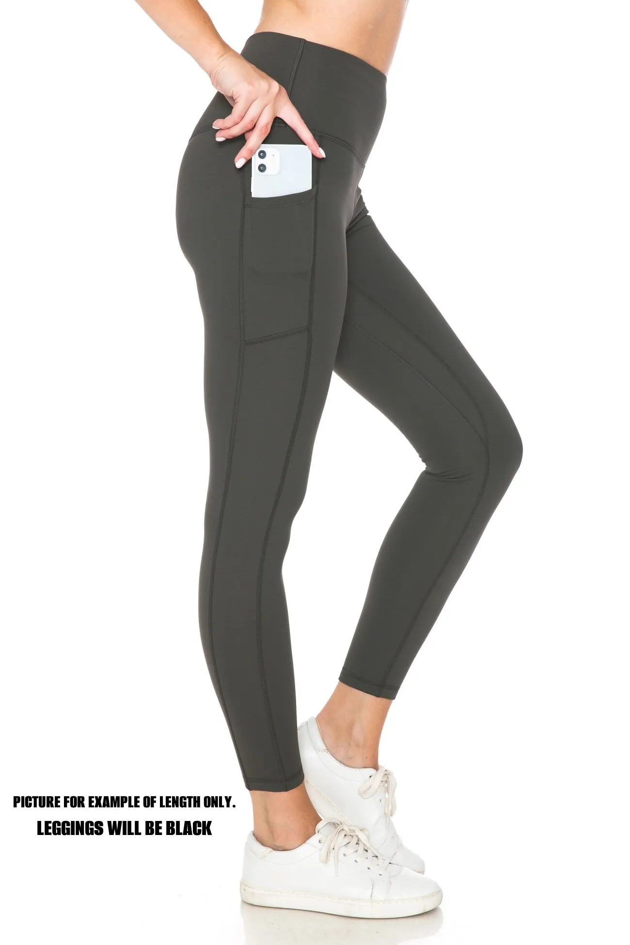 Ready For It Fleece Leggings - Black