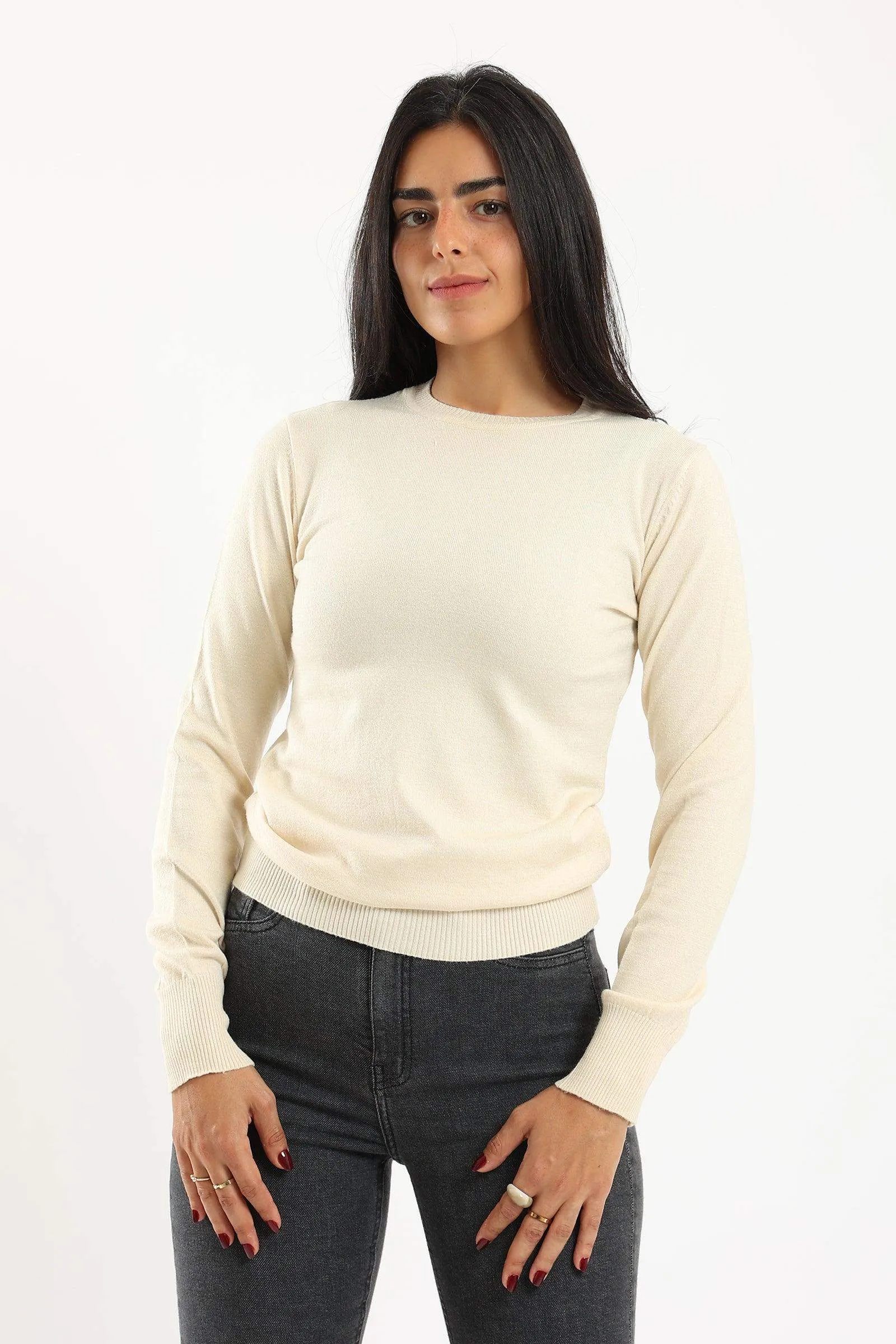 Regular Fit Knitted Pullover