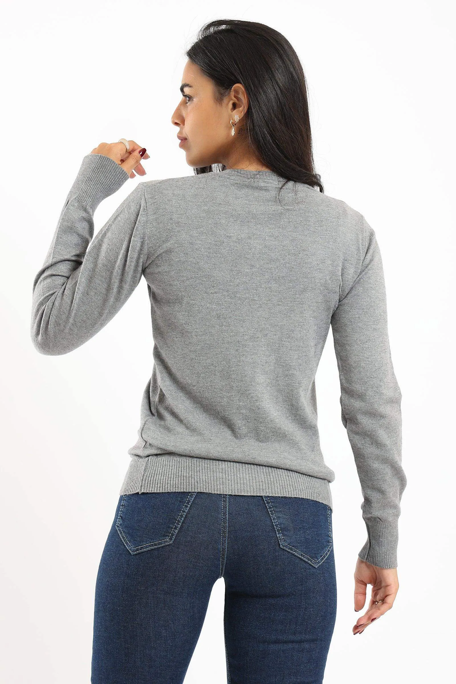 Regular Fit Knitted Pullover