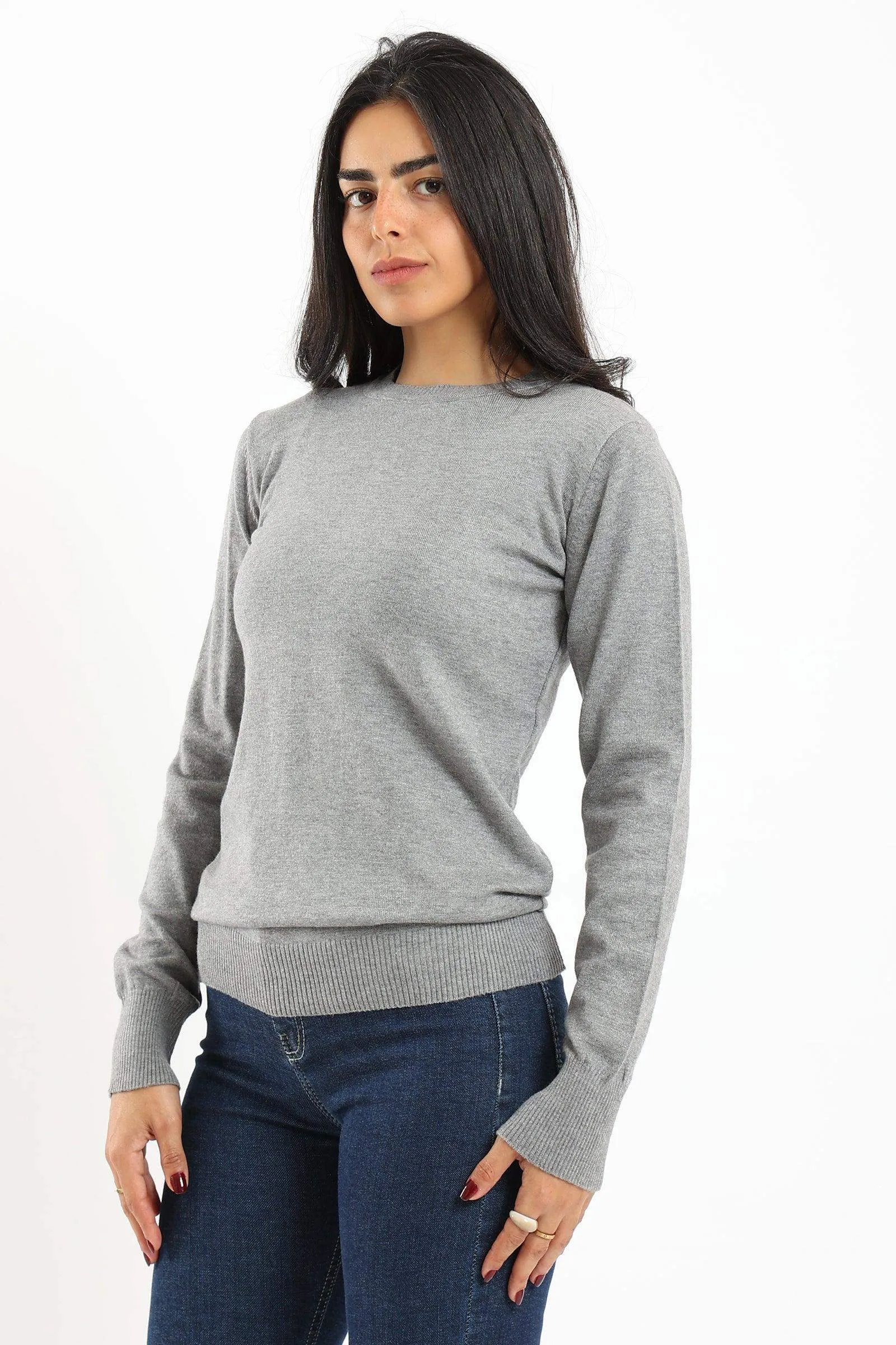 Regular Fit Knitted Pullover