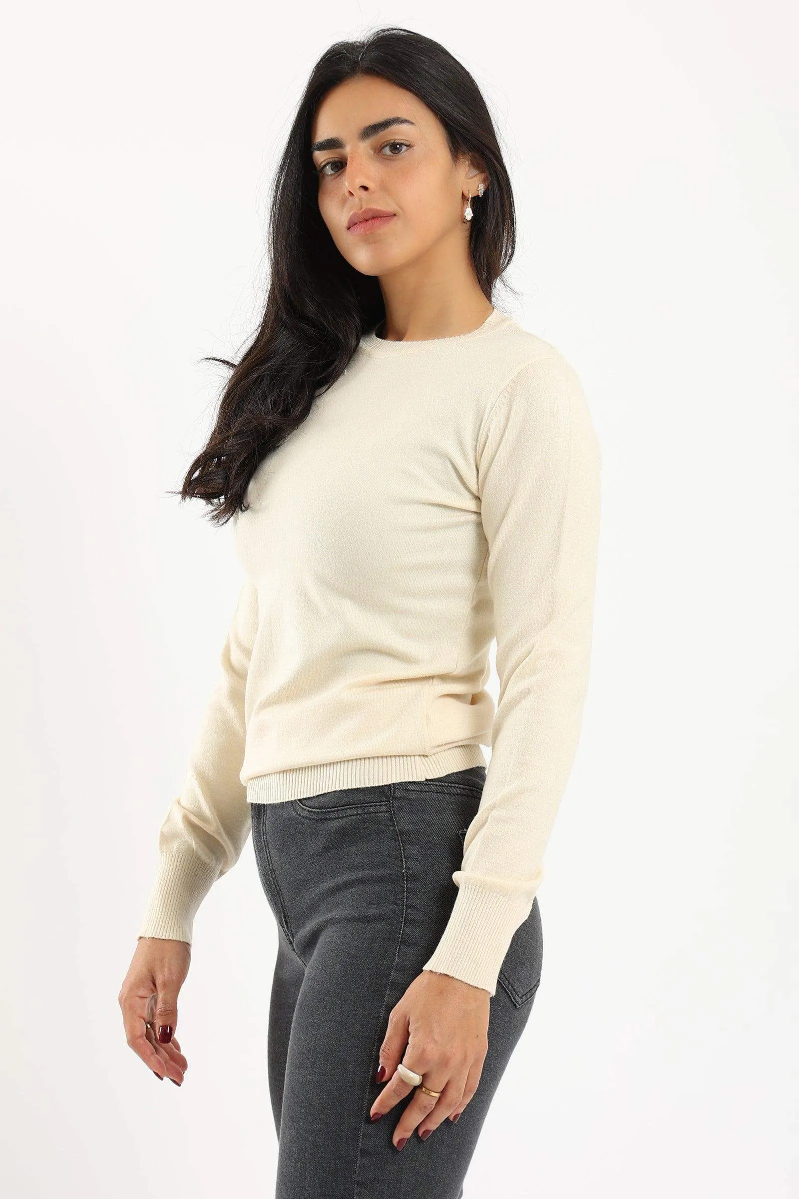 Regular Fit Knitted Pullover