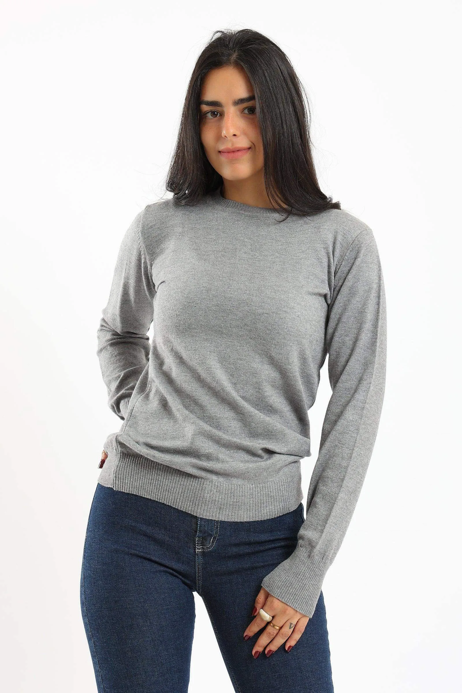 Regular Fit Knitted Pullover