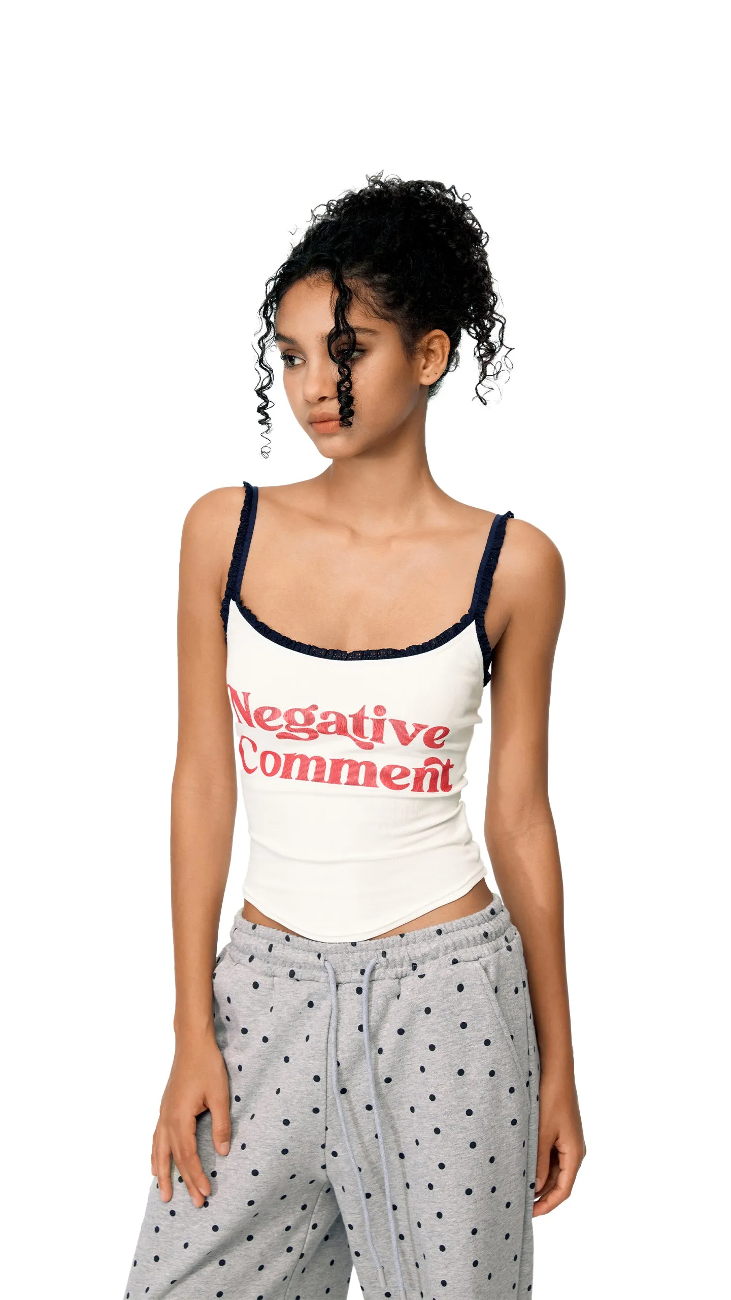 Retro Hottie Print Camisole