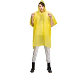 Romano nx PVC Waterproof Reusable Rain Ponchos Raincoat Rainwear Hooded Camping