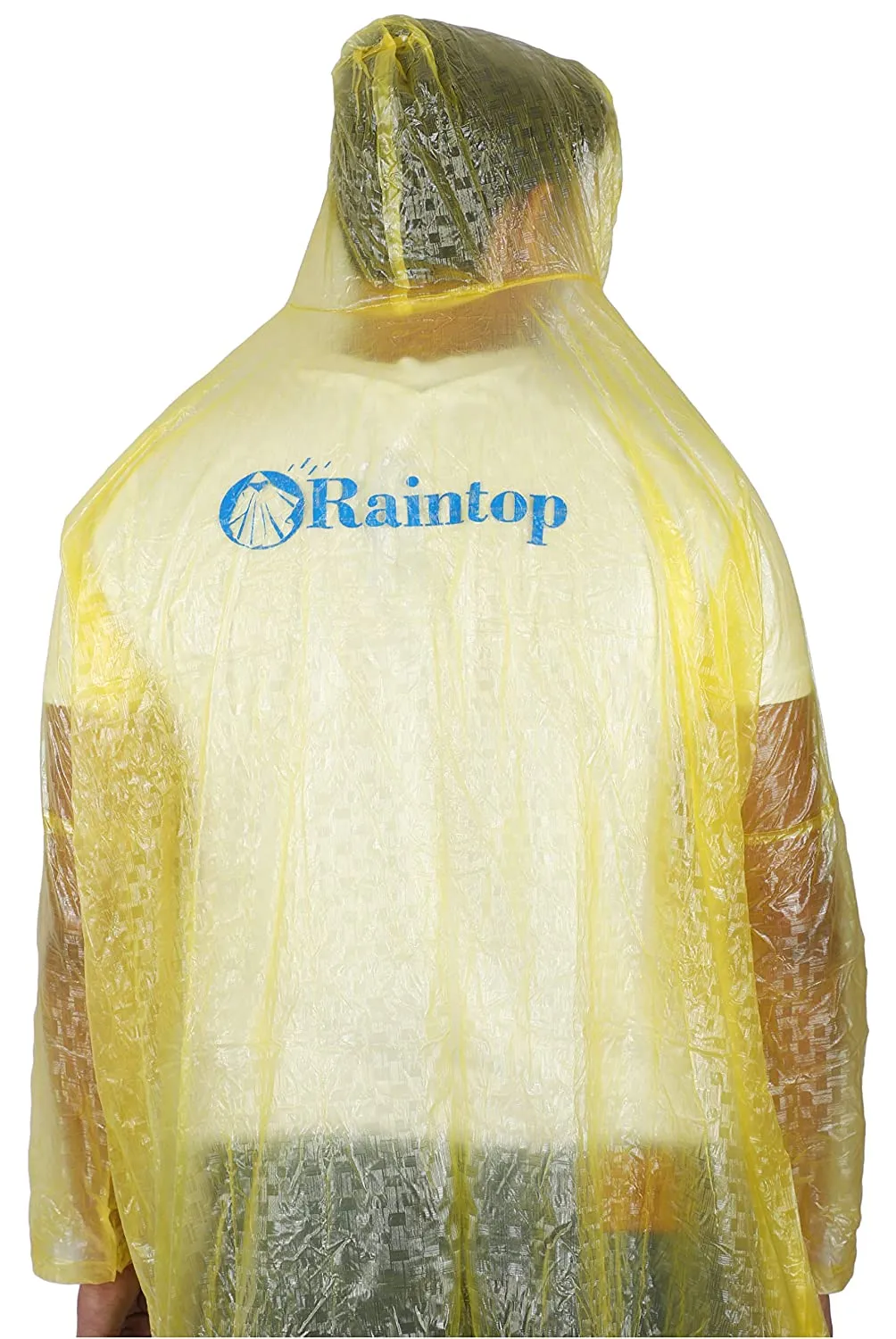 Romano nx PVC Waterproof Reusable Rain Ponchos Raincoat Rainwear Hooded Camping